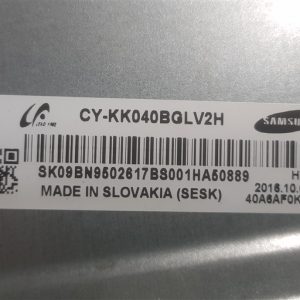 Samsung UE40K5607 CY-KK040BGLV2H Display