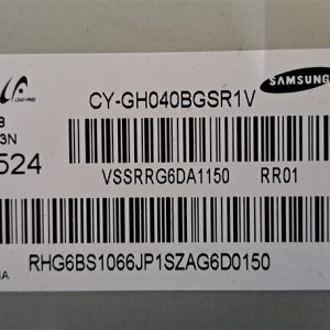 Samsung UE40J5100 CY-GH040BGSR1V Display